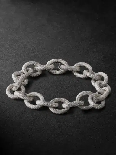 Carolina Bucci 1885 Links White Gold Bracelet - Men | Thumbnail 1 Carolina Bucci 1885 Links White Gold Bracelet - Men | Thumbnail 1