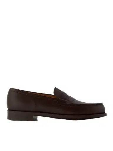 J.M. Weston 180 Full-Grain Leather Penny Loafers - Men | Thumbnail 1