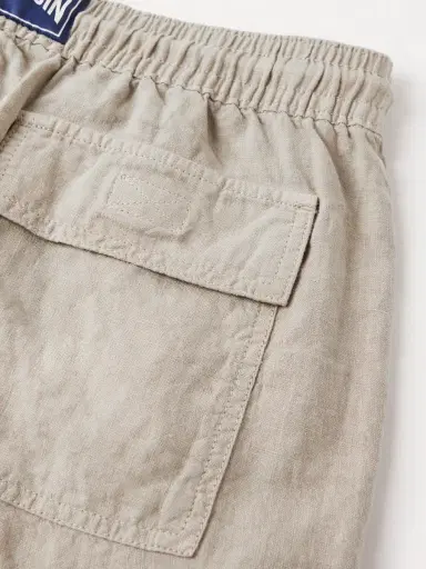 Vilebrequin Straight-Leg Linen Drawstring Cargo Shorts - Men | Thumbnail 5 Vilebrequin Straight-Leg Linen Drawstring Cargo Shorts - Men | Thumbnail 5