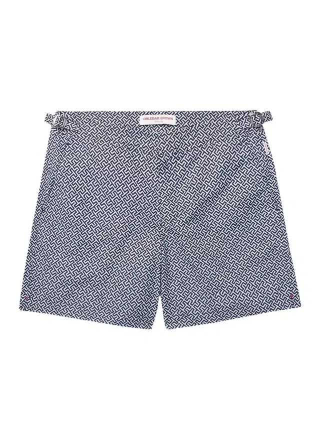 Bulldog Straight-Leg Mid-Length Printed Swim Shorts - Men