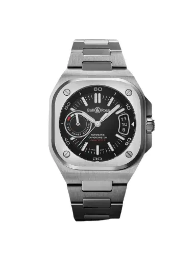 Bell & Ross BR-X5 Automatic Chronometer Steel Watch, Ref. BRX5R-BL-ST/SST - Men | Thumbnail 1 Bell & Ross BR-X5 Automatic Chronometer Steel Watch, Ref. BRX5R-BL-ST/SST - Men | Thumbnail 1
