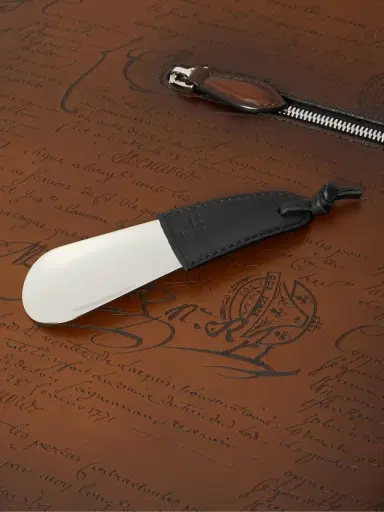 Berluti Formula 1005 Scritto Venezia Leather Suitcase - Men | Thumbnail 6 Berluti Formula 1005 Scritto Venezia Leather Suitcase - Men | Thumbnail 6