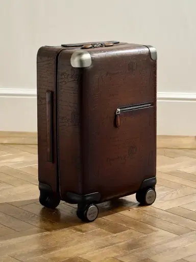Berluti Formula 1005 Scritto Venezia Leather Suitcase - Men | Thumbnail 1 Berluti Formula 1005 Scritto Venezia Leather Suitcase - Men | Thumbnail 1