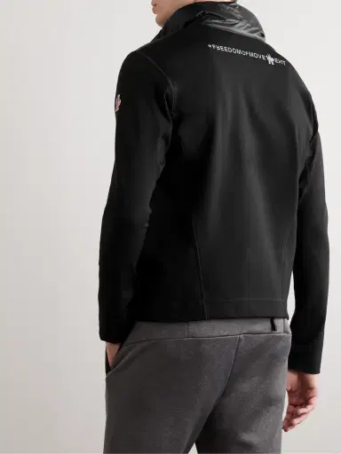 Moncler Grenoble Slim-Fit Quilted Ripstop and Jersey Down Jacket - Men | Thumbnail 3 Moncler Grenoble Slim-Fit Quilted Ripstop and Jersey Down Jacket - Men | Thumbnail 3