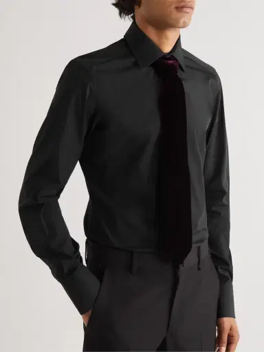 Tom Ford Slim-Fit Cotton-Poplin Shirt - Men | Thumbnail 2 Tom Ford Slim-Fit Cotton-Poplin Shirt - Men | Thumbnail 2