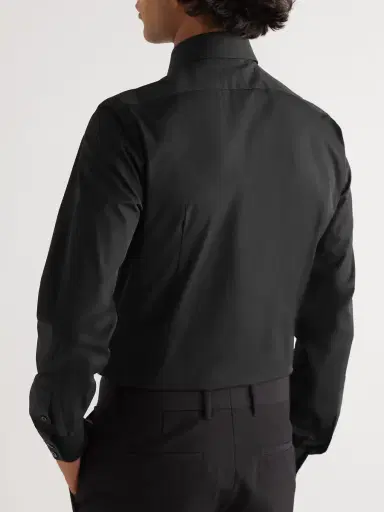 Tom Ford Slim-Fit Cotton-Poplin Shirt - Men | Thumbnail 3 Tom Ford Slim-Fit Cotton-Poplin Shirt - Men | Thumbnail 3