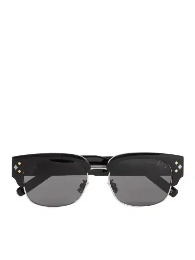 DIOR Eyewear CD Diamond C1U Geometric Acetate and Silver-Tone Sunglasses - Men | Thumbnail 1