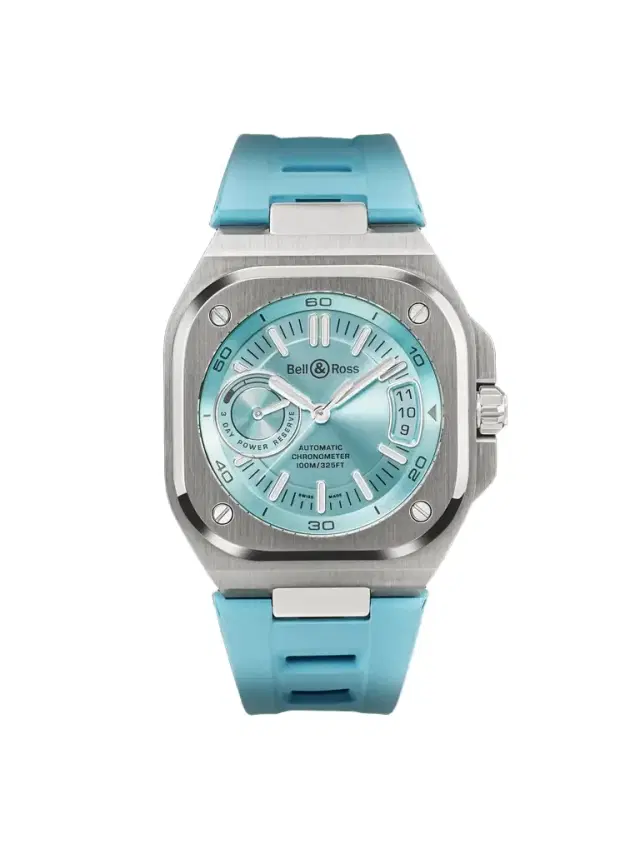Bell & Ross BR-X5 Automatic Steel Watch, Ref. BRX5R-IB-ST/SRB - Men