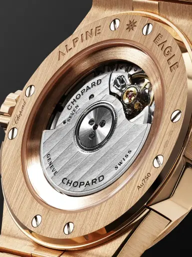 Chopard Alpine Eagle Automatic Brushed 18-Karat Rose Gold Watch, Ref. 295370-5001 - Men | Thumbnail 3 Chopard Alpine Eagle Automatic Brushed 18-Karat Rose Gold Watch, Ref. 295370-5001 - Men | Thumbnail 3