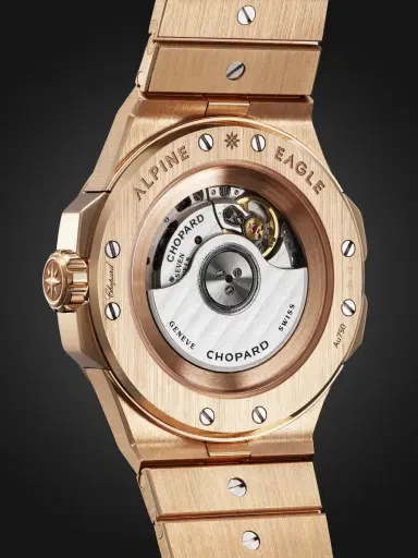 Chopard Alpine Eagle Automatic Brushed 18-Karat Rose Gold Watch, Ref. 295370-5001 - Men | Thumbnail 5 Chopard Alpine Eagle Automatic Brushed 18-Karat Rose Gold Watch, Ref. 295370-5001 - Men | Thumbnail 5