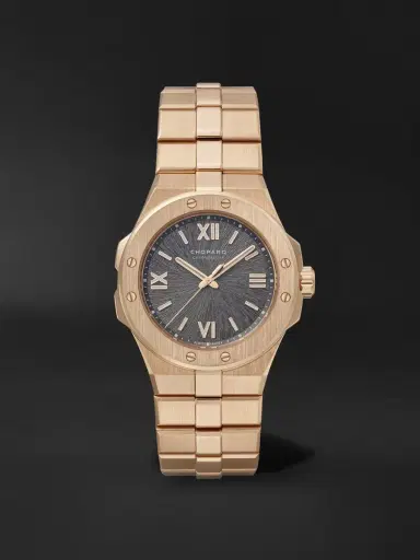 Chopard Alpine Eagle Automatic Brushed 18-Karat Rose Gold Watch, Ref. 295370-5001 - Men | Thumbnail 1 Chopard Alpine Eagle Automatic Brushed 18-Karat Rose Gold Watch, Ref. 295370-5001 - Men | Thumbnail 1