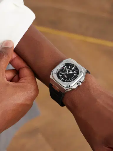 Bell & Ross BR-X5 Automatic Chronometer Steel Watch, Ref. BRX5R-BL-ST/SRB - Men | Thumbnail 2 Bell & Ross BR-X5 Automatic Chronometer Steel Watch, Ref. BRX5R-BL-ST/SRB - Men | Thumbnail 2