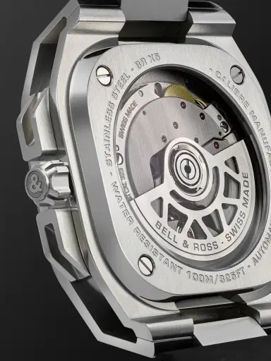 Bell & Ross BR-X5 Automatic Chronometer Steel Watch, Ref. BRX5R-BL-ST/SRB - Men | Thumbnail 3 Bell & Ross BR-X5 Automatic Chronometer Steel Watch, Ref. BRX5R-BL-ST/SRB - Men | Thumbnail 3
