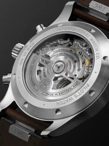 IWC SCHAFFHAUSEN Pilot's Automatic Chronograph Stainless Steel Watch, Ref. IW378005 - Men | Thumbnail 3 IWC SCHAFFHAUSEN Pilot's Automatic Chronograph Stainless Steel Watch, Ref. IW378005 - Men | Thumbnail 3