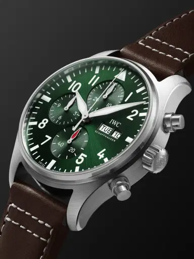 IWC SCHAFFHAUSEN Pilot's Automatic Chronograph Stainless Steel Watch, Ref. IW378005 - Men | Thumbnail 4 IWC SCHAFFHAUSEN Pilot's Automatic Chronograph Stainless Steel Watch, Ref. IW378005 - Men | Thumbnail 4
