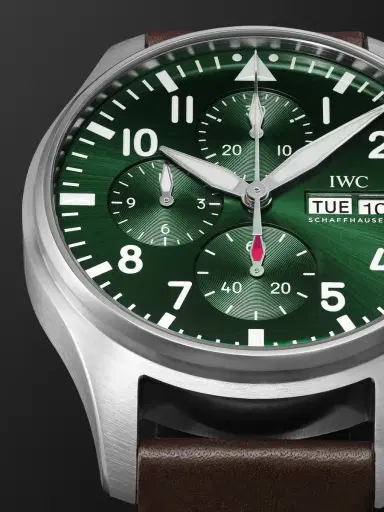 IWC SCHAFFHAUSEN Pilot's Automatic Chronograph Stainless Steel Watch, Ref. IW378005 - Men | Thumbnail 6 IWC SCHAFFHAUSEN Pilot's Automatic Chronograph Stainless Steel Watch, Ref. IW378005 - Men | Thumbnail 6