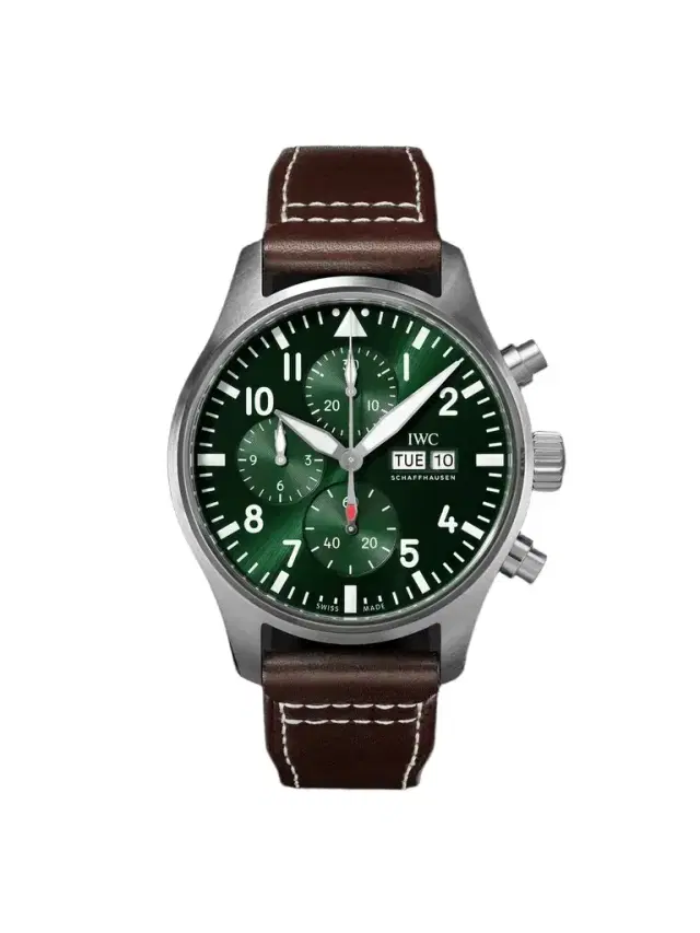 Pilot's Automatic Chronograph Stainless Steel Watch, Ref. IW378005 - Men