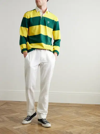 Polo Ralph Lauren Slim-Fit Straight-Leg Linen and Cotton-Blend Trousers - Men | Thumbnail 2