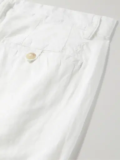 Polo Ralph Lauren Slim-Fit Straight-Leg Linen and Cotton-Blend Trousers - Men | Thumbnail 5