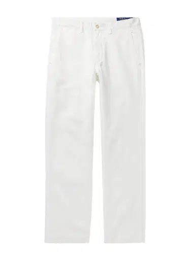 Polo Ralph Lauren Slim-Fit Straight-Leg Linen and Cotton-Blend Trousers - Men | Thumbnail 1