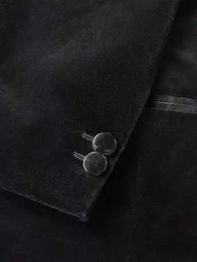 MR P. Cotton-Blend Velvet Tuxedo Jacket - Men | Thumbnail 4 MR P. Cotton-Blend Velvet Tuxedo Jacket - Men | Thumbnail 4