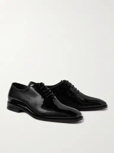 Manolo Blahnik Snowdon Whole-Cut Patent-Leather Oxford Shoes - Men | Thumbnail 4 Manolo Blahnik Snowdon Whole-Cut Patent-Leather Oxford Shoes - Men | Thumbnail 4