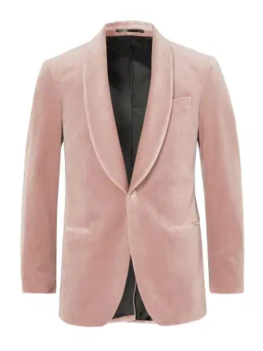 MR P. Cotton-Blend Velvet Tuxedo Jacket - Men | Thumbnail 1 MR P. Cotton-Blend Velvet Tuxedo Jacket - Men | Thumbnail 1