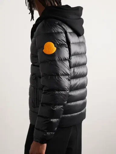 Moncler Amalteas Logo-Appliquéd Quilted Shell Down Jacket - Men | Thumbnail 3 Moncler Amalteas Logo-Appliquéd Quilted Shell Down Jacket - Men | Thumbnail 3