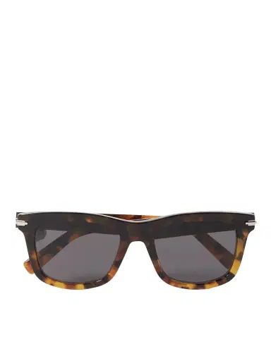 DIOR Eyewear DiorBlackSuit S11I Havana Geometric Tortoiseshell Acetate Sunglasses - Men | Thumbnail 1