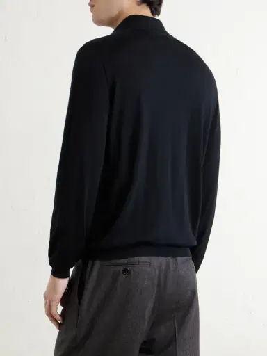 Brunello Cucinelli Virgin Wool and Cashmere-Blend Polo Shirt - Men | Thumbnail 3 Brunello Cucinelli Virgin Wool and Cashmere-Blend Polo Shirt - Men | Thumbnail 3