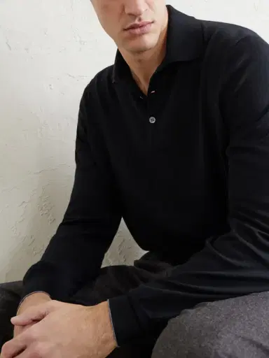 Brunello Cucinelli Virgin Wool and Cashmere-Blend Polo Shirt - Men | Thumbnail 4 Brunello Cucinelli Virgin Wool and Cashmere-Blend Polo Shirt - Men | Thumbnail 4