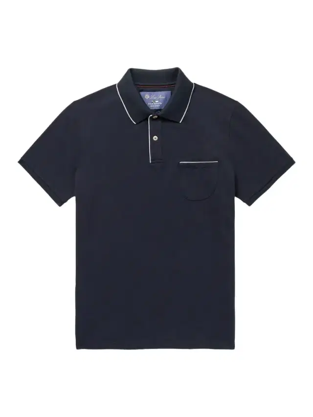 Loro Piana Regatta Stretch-Cotton Piqué Polo Shirt - Men
