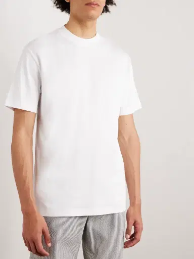 Loro Piana Ray Cotton-Jersey T-Shirt - Men | Thumbnail 3