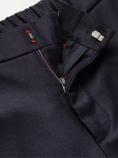 Loro Piana Slim-Fit Virgin Wool and Cashmere-Blend Trousers - Men | Thumbnail 5