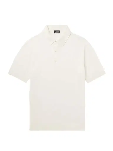Zegna Cotton Polo Shirt - Men | Thumbnail 1 Zegna Cotton Polo Shirt - Men | Thumbnail 1
