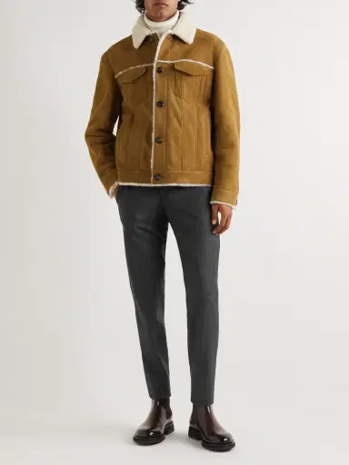 Loro Piana Slim-Fit Virgin Wool and Cashmere-Blend Trousers - Men | Thumbnail 2 Loro Piana Slim-Fit Virgin Wool and Cashmere-Blend Trousers - Men | Thumbnail 2