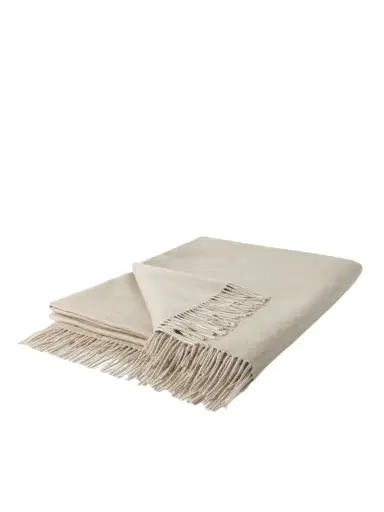 Brunello Cucinelli Fringed Cashmere and Silk-Blend Throw - Men | Thumbnail 1 Brunello Cucinelli Fringed Cashmere and Silk-Blend Throw - Men | Thumbnail 1