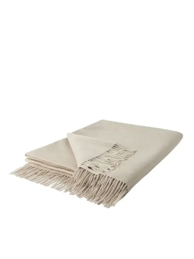 Brunello Cucinelli Fringed Cashmere and Silk-Blend Throw - Men