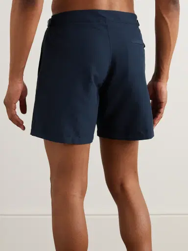 Loro Piana Embellished Straight-Leg Mid-Length Swim Shorts - Men | Thumbnail 3 Loro Piana Embellished Straight-Leg Mid-Length Swim Shorts - Men | Thumbnail 3