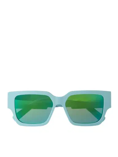 DIOR Eyewear CD SU Square-Frame Acetate and Silver-Tone Sunglasses - Men | Thumbnail 1
