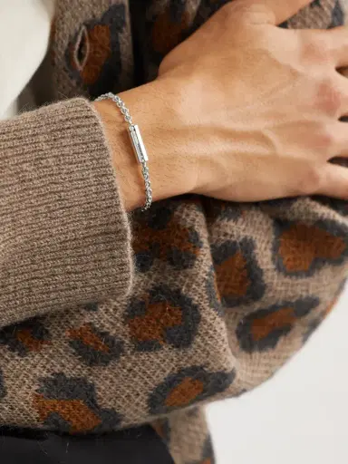 LE GRAMME 11g Sterling Silver Chain Bracelet - Men | Thumbnail 2