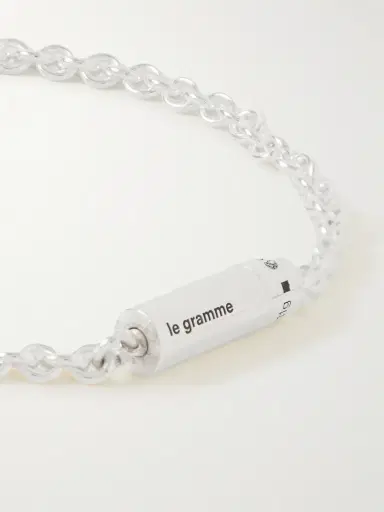 LE GRAMME 11g Sterling Silver Chain Bracelet - Men | Thumbnail 4
