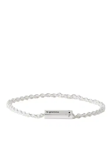 LE GRAMME 11g Sterling Silver Chain Bracelet - Men | Thumbnail 1