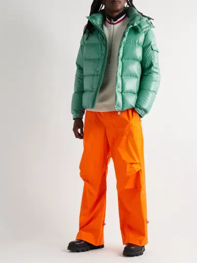 Moncler Maya 70 Logo-Appliquéd Quilted Shell Hooded Down Jacket - Men | Thumbnail 2 Moncler Maya 70 Logo-Appliquéd Quilted Shell Hooded Down Jacket - Men | Thumbnail 2