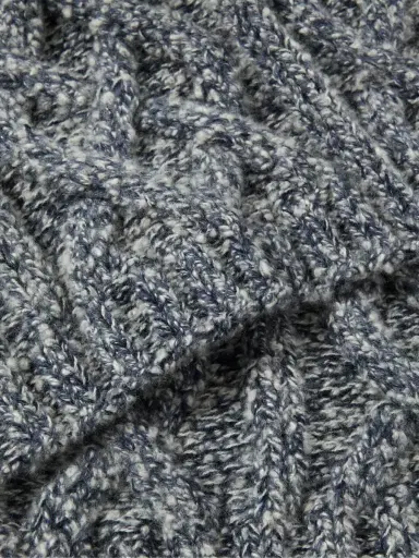 Loro Piana Sciarpa Cable-Knit Cashmere Scarf - Men | Thumbnail 3