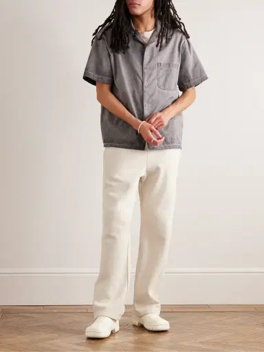 Les Tien Heavyweight Structured-Fleece Cotton-Jersey Sweatpants - Men | Thumbnail 2 Les Tien Heavyweight Structured-Fleece Cotton-Jersey Sweatpants - Men | Thumbnail 2