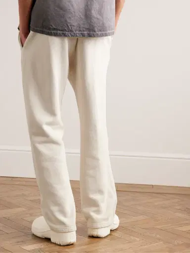 Les Tien Heavyweight Structured-Fleece Cotton-Jersey Sweatpants - Men | Thumbnail 3 Les Tien Heavyweight Structured-Fleece Cotton-Jersey Sweatpants - Men | Thumbnail 3