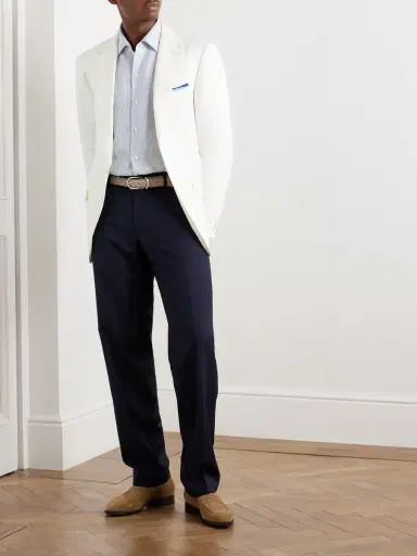 Loro Piana Linen and Silk-Blend Blazer - Men | Thumbnail 2