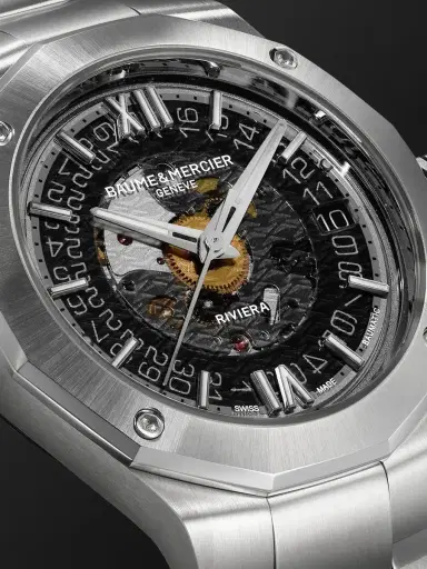 Baume & Mercier Riviera Automatic Stainless Steel Watch, Ref. 10715 - Men | Thumbnail 4 Baume & Mercier Riviera Automatic Stainless Steel Watch, Ref. 10715 - Men | Thumbnail 4