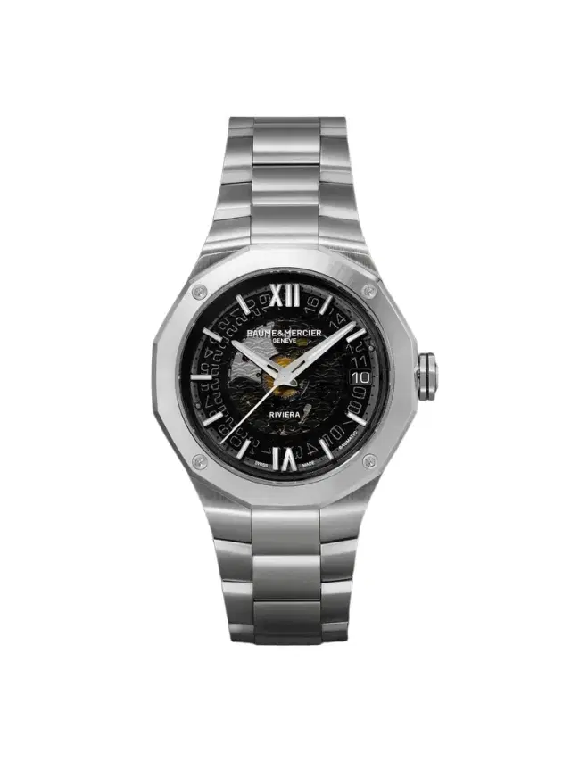 Baume & Mercier Riviera Automatic Stainless Steel Watch, Ref. 10715 - Men